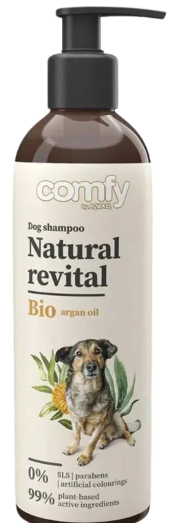Comfy Szampon Natural Revital dla psów o bardzo wrażliwej skórze poj. 250ml