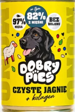 Dobry Pies Monoprotein Adult Czysta Jagnięcina Mokra karma dla psa op. 400g