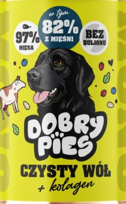 Dobry Pies Monoprotein Adult Czysty wół Mokra karma dla psa op. 400g