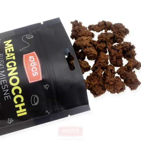 4 Dogs Original Przysmaki Meat Gnocchi Kluski Mięsne z dziczyzną dla psa op. 100g
