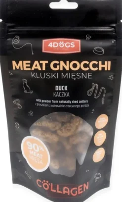 4 Dogs Original Przysmaki Meat Gnocchi Kluski Mięsne z kaczką dla psa op. 100g