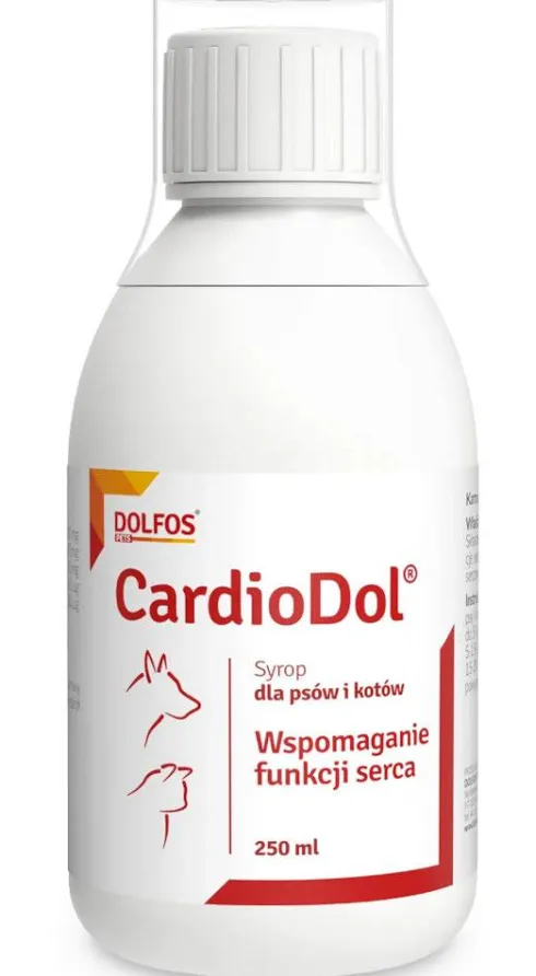 Dolfos Preparat na serce CardioDol dla psa i kota poj. 250ml