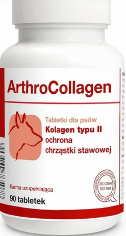 Dolfos Preparat na stawy ArthroCollagen dla psa op. 90 tabletek