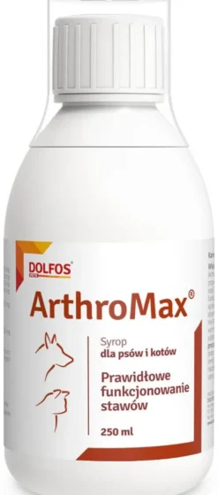 Dolfos Preparat na stawy ArthroMax dla psa i kota poj. 250ml