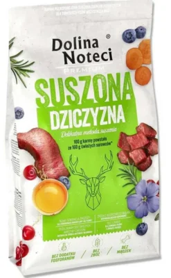 Dolina Noteci Premium Adult Dziczyzna Suszona Karma dla psa op. 9kg