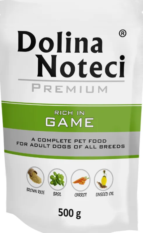 Dolina Noteci Premium Adult Dziczyzna Mokra Karma dla psa op. 10x500g