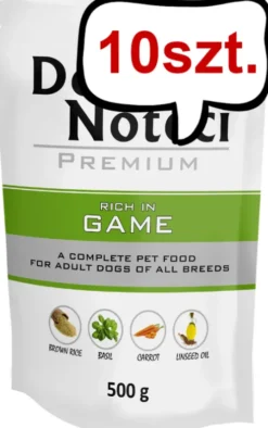Dolina Noteci Premium Adult Dziczyzna Mokra Karma dla psa op. 10x500g