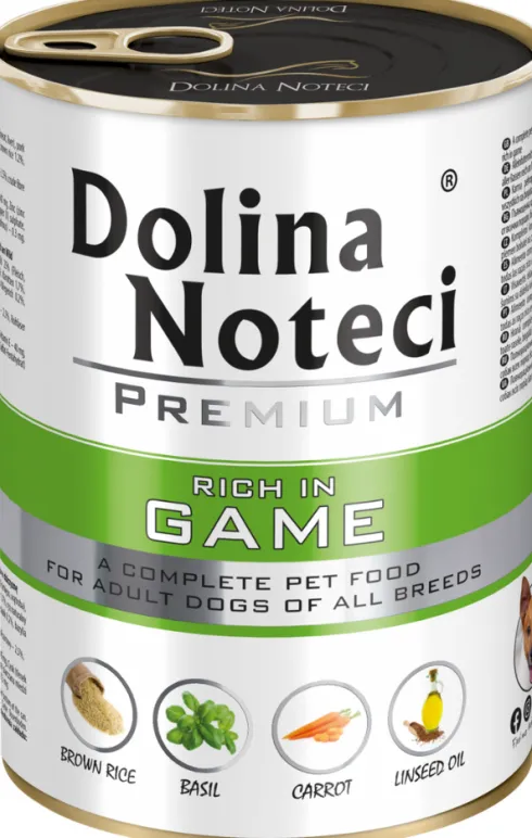 Dolina Noteci Premium Adult Dziczyzna Mokra Karma dla psa op. 400g