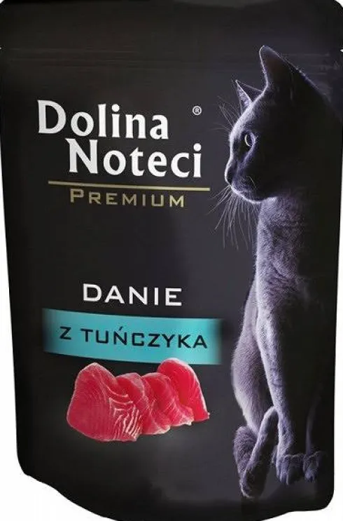Dolina Noteci Premium Adult Danie z tuńczyka Mokra Karma dla kota op. 10x85g