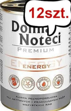 Dolina Noteci Premium Adult Energy Mokra Karma dla psa op. 400g Pakiet 12szt.