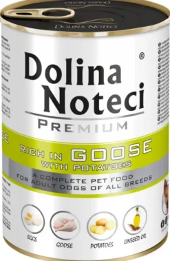 Dolina Noteci Premium Adult Gęś z Ziemniakami Mokra Karma dla psa op. 400g