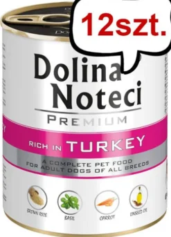 Dolina Noteci Premium Adult Indyk Mokra Karma dla psa op. 800g Pakiet 12szt.