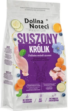 Dolina Noteci Premium Adult Królik Suszona Karma dla psa op. 9kg