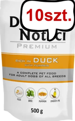 Dolina Noteci Premium Adult Kaczka z Dynią Mokra Karma dla psa op. 10x500g