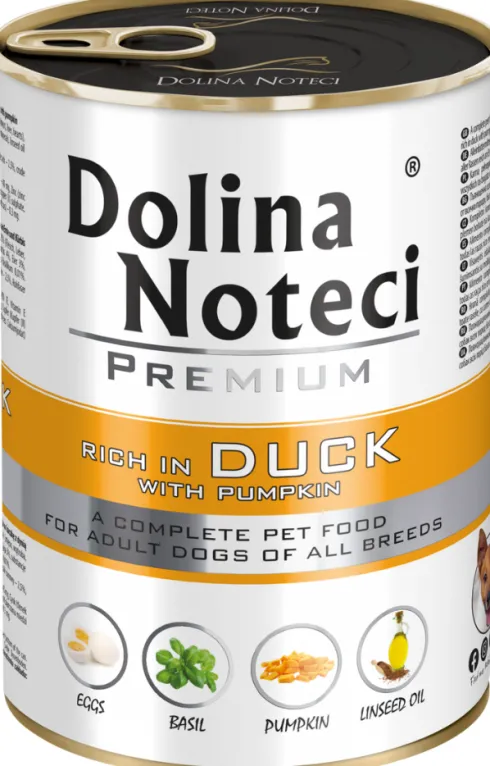 Dolina Noteci Premium Adult Kaczka z Dynią Mokra Karma dla psa op. 400g