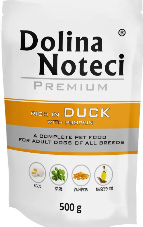 Dolina Noteci Premium Adult Kaczka z Dynią Mokra Karma dla psa op. 500g