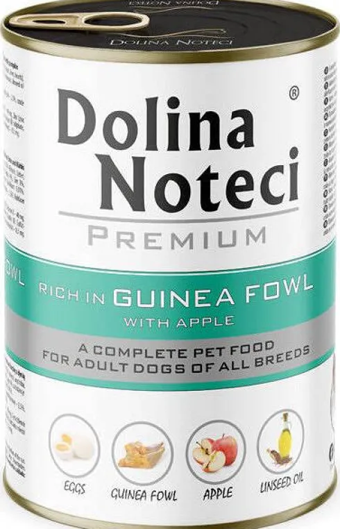 Dolina Noteci Premium Adult Perliczka z Jabłkiem Mokra Karma dla psa op. 400g