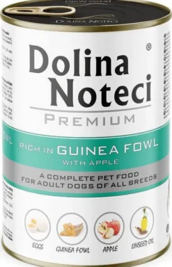 Dolina Noteci Premium Adult Perliczka z Jabłkiem Mokra Karma dla psa op. 400g Pakiet 12szt.
