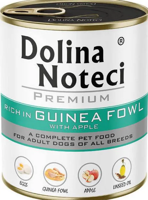 Dolina Noteci Premium Adult Perliczka z Jabłkiem Mokra Karma dla psa op. 800g Pakiet 12szt.