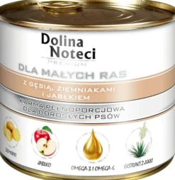 Dolina Noteci Premium Adult Small Gęś z ziemniakami i jabłkiem Mokra Karma dla psa op. 185g