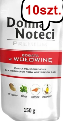 Dolina Noteci Premium Adult Wołowina Mokra Karma dla psa op. 10x150g