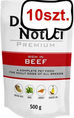 Dolina Noteci Premium Adult Wołowina Mokra Karma dla psa op. 10x500g