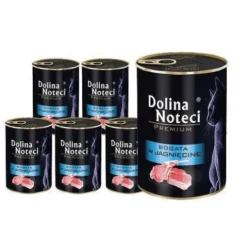 Dolina Noteci Premium Bogata w Jagnięcinę Mokra Karma dla kota op. 400g