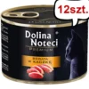 Dolina Noteci Premium Bogata w Kaczkę Mokra Karma dla kota op. 185g Pakiet 12szt.