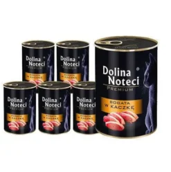 Dolina Noteci Premium Bogata w Kaczkę Mokra Karma dla kota op. 400g