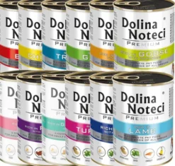 Dolina Noteci Premium Pakiet degustacyjny Mokra Karma dla psa op. 12x400g