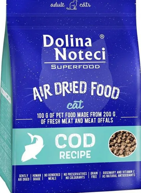Dolina Noteci Superfood Adult Dorsz Suszona Karma dla kota op. 1kg
