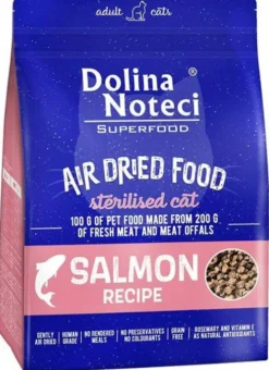 Dolina Noteci Superfood Adult Sterilised Łosoś Suszona Karma dla kota op. 1kg [Data ważności: 12.11.2026]