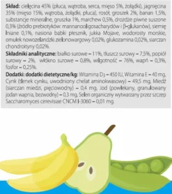 Dolina Noteci Superfood Cielęcina z jagnięciną Mokra karma dla psa op. 800g Pakiet 6szt.