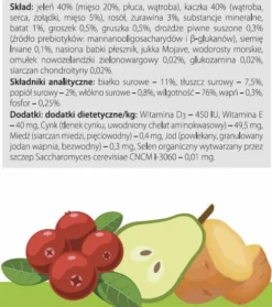 Dolina Noteci Superfood Jeleń z kaczką Mokra karma dla psa op. 800g