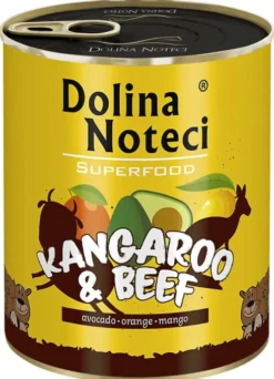 Dolina Noteci Superfood Kangur z wołowiną Mokra karma dla psa op. 800g