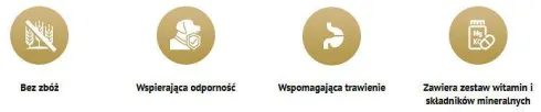 Dolina Noteci Superfood Wołowina z sercami gęsi Mokra karma dla psa op. 800g