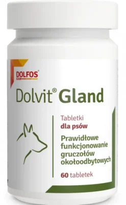 Dolvit Preparat na prawidłowe funkcjonowanie gruczołów Gland dla psa op. 60 tabletek