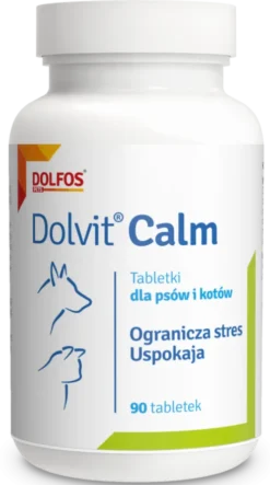 Dolvit Preparat uspokajający Calm dla psa i kota op. 90 tabletek