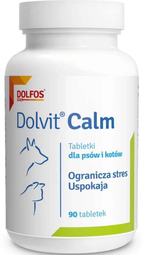 Dolvit Preparat uspokajający Calm dla psa i kota op. 90 tabletek