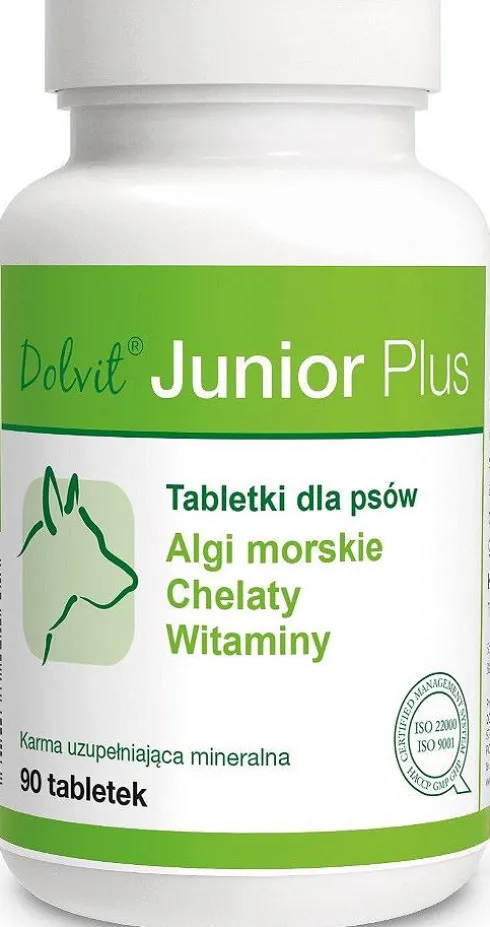 Dolvit Preparat witaminowy Junior Plus dla szczeniaka op. 90 tabletek