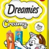 Dreamies Creamy Przysmak z pysznym łososiem i kurczakiem dla kota op. 12x10g