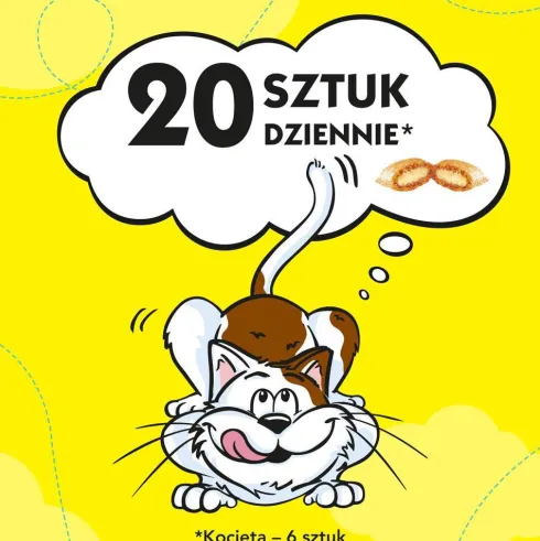 Dreamies Przysmak Mega Pudełko Pyszny Ser dla kota op. 350g