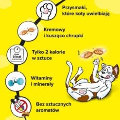 Dreamies Przysmak Mega Pudełko Pyszny Ser dla kota op. 350g Pakiet 2szt.