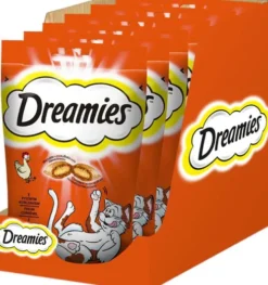 Dreamies Przysmak Pyszny Kurczak dla kota op. 60g PAKIET 6szt.