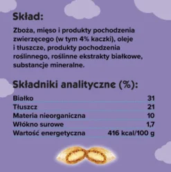 Dreamies Przysmak Wyśmienita Kaczka dla kota op. 60g [Data ważności: 16.03.2027]