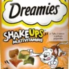 Dreamies Shake Ups Multivitamins Przysmak z kurczakiem, kaczką i kocimiętką dla kota op. 55g [Data ważności: 15.11.2026]