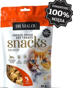 Dr Malou Przysmak Łosoś dla kota op. 50g