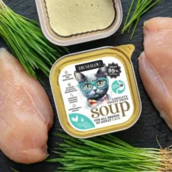 Dr Malou Soup Chicken&Barley Grass Liofilizowana Karma dla kota op. 12g Pakiet 10szt.