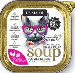 Dr Malou Soup Chicken&Cranberry Liofilizowana Karma dla kota op. 12g
