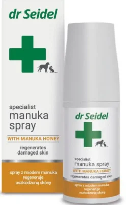 Dr Seidel Preparat na skórę Manuka Spray dla psa i kota poj. 50ml